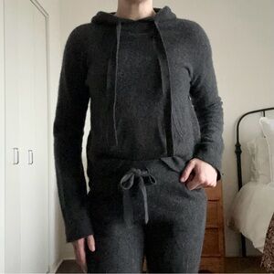 Naadam Cashmere Hoodie and Jogger Set